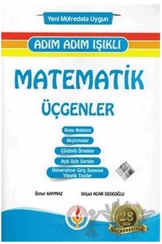 Adım Adım Işıklı Matematik Üçgenler – Dilşad Acar Dedeoğlu, Öznur Kaymaz – Bilal Işıklı Yayınları kitap kapağı