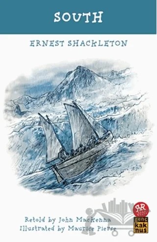 South – Ernest Shackleton – Kaknüs Genç kitap kapağı