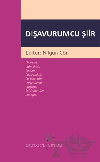 Dışavurumcu Şiir – Kolektif – İskenderiye Kitaplığı kitap kapağı