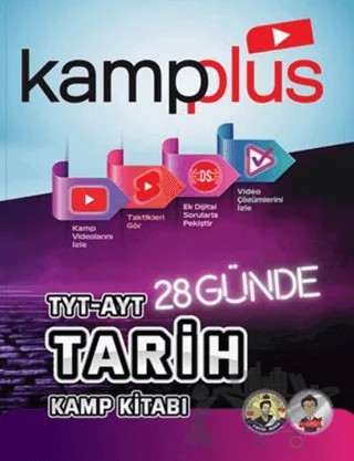 Kampplus 28 Günde TYT-AYT Tarih Kampı – Kolektif – Tonguç Akademi kitap kapağı