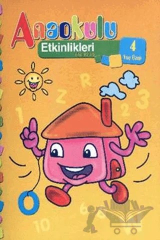 Anaokulu Etkinlikleri : Sarı Kitap – Kolektif – Parıltı Yayınları kitap kapağı