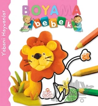 Boyama Bebek; Yabani Hayvanlar – Kolektif – Nesil Çocuk Yayınları kitap kapağı