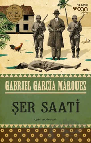 Şer Saati – Gabriel Garcia Marquez – Can Yayınları kitap kapağı