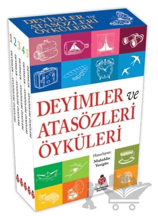 Deyimler ve Atasözleri Öyküleri (5 Kitap Takım) – Muhiddin Yenigün – Uğurböceği Yayınları kitap kapağı