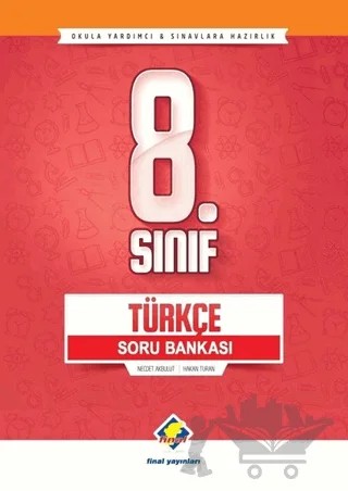 8. Sınıf Türkçe Soru Bankası – Hakan Turan, Necdet Akbulut – Final Yayınları kitap kapağı