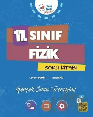 Yeni Nesil 11. Sınıf Fizik Soru Bankası – Levent Demir, Serkan Öz – Yeni Nesil Yayınevi kitap kapağı