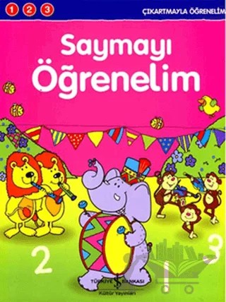 Saymayı Öğrenelim – Kolektif – İş Bankası Kültür Yayınları kitap kapağı