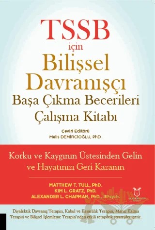 TSSB için Bilişsel Davranışçı Başa Çıkma Becerileri Çalışma Kitabı – Kolektif – Akademisyen Kitabevi kitap kapağı