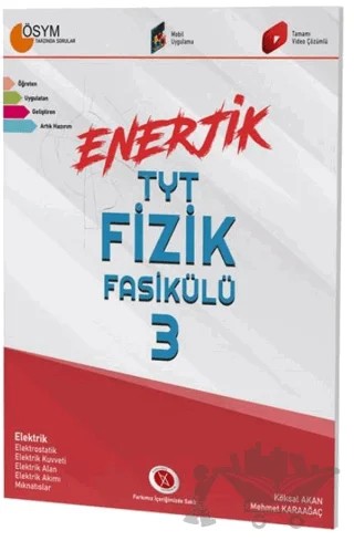 Enerjik TYT Fizik Fasikülü - 3 – Mehmet Karaağaç – Karaağaç Yayıncılık kitap kapağı