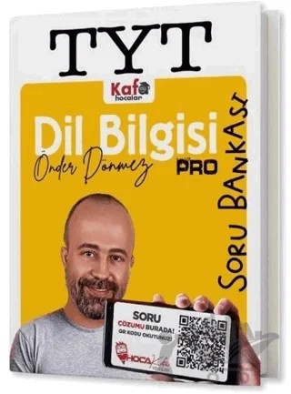 YKS TYT Dil Bilgisi Pro Soru Bankası Çözümlü – Önder Dönmez – Hoca Kafası Yayınları kitap kapağı