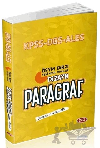 Dizayn Paragraf KPSS - DGS - ALES – Kolektif – Data Yayınları kitap kapağı