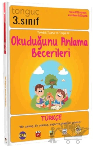 3. Sınıf Okuduğunu Anlama Becerileri – Kolektif – Tonguç Akademi kitap kapağı