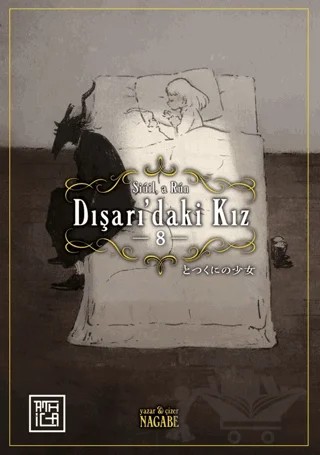 Dışarıdaki Kız 8 – Nagabe – Athica Yayınları kitap kapağı