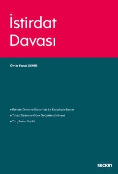 İstirdat Davası – Ömer Faruk Demir – Seçkin Yayıncılık kitap kapağı