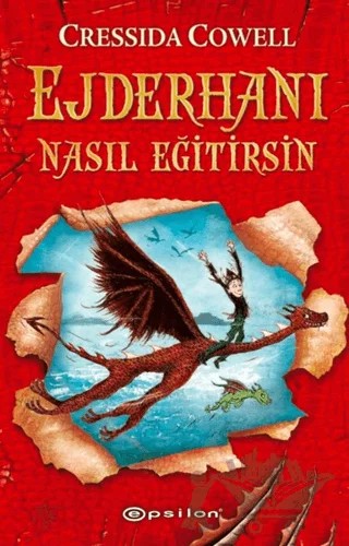 Ejderhanı Nasıl Eğitirsin 1 – Cressida Cowell – Epsilon Yayınevi kitap kapağı