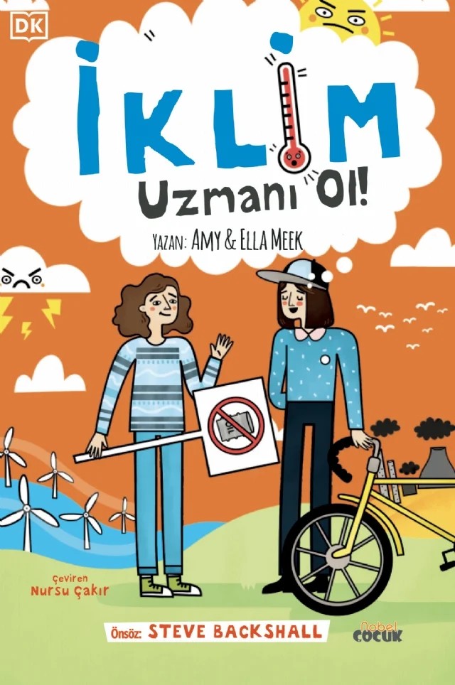 İklim Uzmanı Ol / Be Climate Clever – Amy Meek, Ella Meek – Nobel Çocuk kitap kapağı