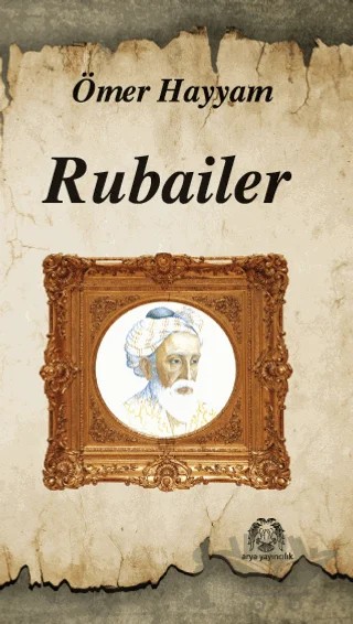 Rubailer – Ömer Hayyam – Arya Yayıncılık kitap kapağı