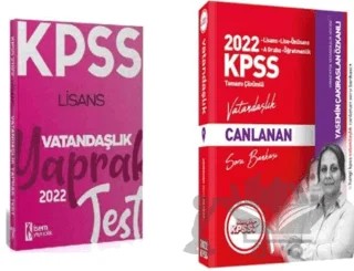 2022 Hangi KPSS Vatandaşlık Soru Bankası - İsem Vatandaşlık Yaprak Test 2si Bir Arada Set – Kolektif – Hangi KPSS Yayınları kitap kapağı