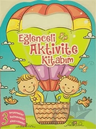 Eğlenceli Aktivite Kitabım 3 - Pembe Kitap – Kolektif – Revzen Kitap kitap kapağı