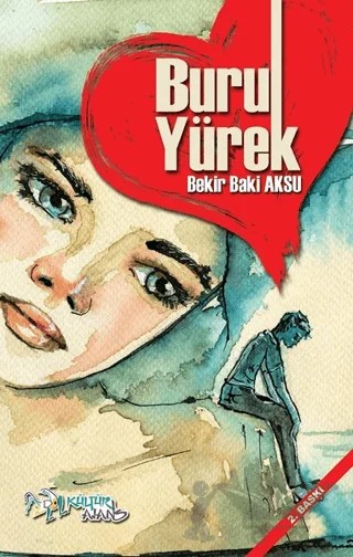 Buruk Yürek – Bekir Aksu – Kültür Ajans Yayınları kitap kapağı