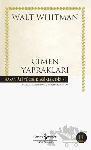 Çimen Yaprakları – Walt Whitman – İş Bankası Kültür Yayınları kitap kapağı