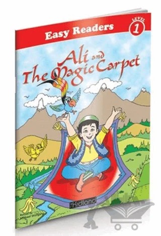 Ali and the Magic Carpet - Easy Readers Level 1 – Michael Wolfgang – MK Publications kitap kapağı