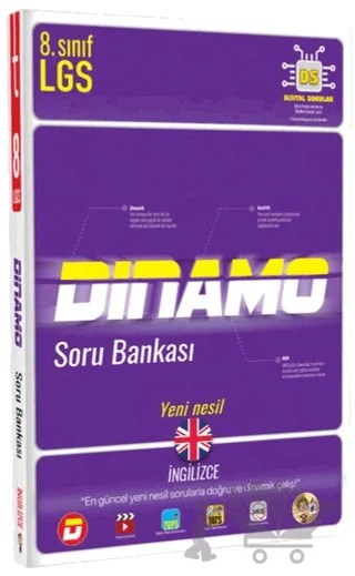 8. Sınıf LGS İngilizce Dinamo Soru Bankası – Kolektif – Tonguç Akademi kitap kapağı