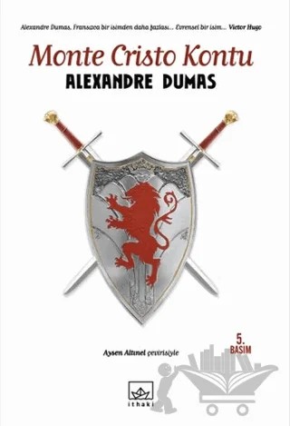 Monte Cristo Kontu – Alexandre Dumas – İthaki Yayınları kitap kapağı