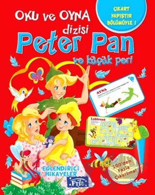 Peter Pan ve Küçük Peri – Kolektif – Parıltı Yayınları kitap kapağı