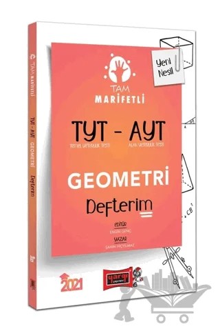 TYT AYT Tam Marifetli Geometri Defterim – Şahin Hiçyılmaz – Yargı Yayınevi kitap kapağı
