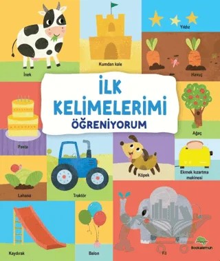 İlk Kelimelerimi Öğreniyorum – Kollektif – Bookalemun Yayınevi kitap kapağı
