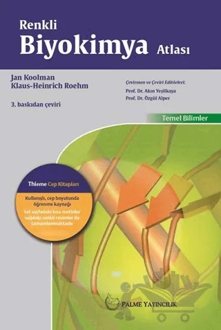 Renkli Biyokimya Atlası – Jan Koolman, Klaus-Heinrich Roehm – Palme Yayıncılık kitap kapağı