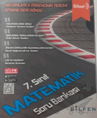 7. Sınıf Biltest Matematik Soru Bankası – Kolektif – Bilfen Yayıncılık kitap kapağı