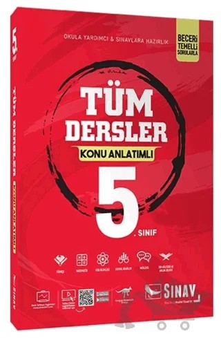 5. Sınıf Tüm Dersler Konu Anlatımlı – Kolektif – Sınav Yayınları kitap kapağı