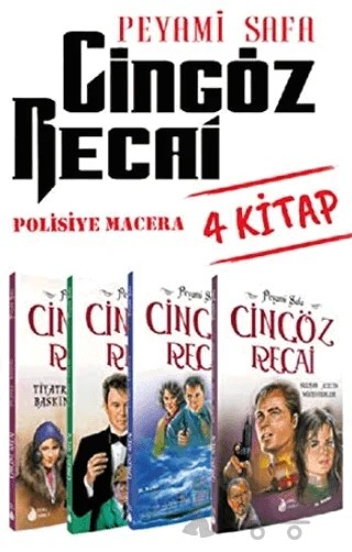 Cingöz Recai Seti (4 Kitap Takım) – Peyami Safa – Genç Damla Yayınevi kitap kapağı