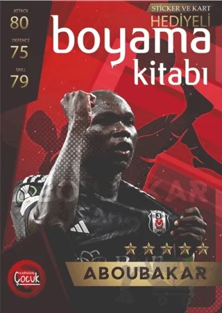 Aboubakar Boyama Kitabı – Kolektif – Karnaval Çocuk kitap kapağı