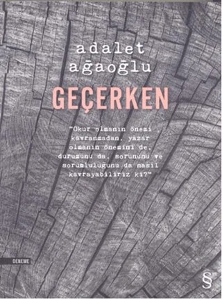 Geçerken – Adalet Ağaoğlu – Everest Yayınları kitap kapağı