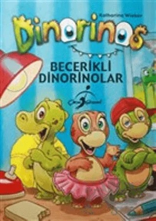 Becerikli Dinorinolar - Dinorinos – Katharina Wieker – Çocuk Gezegeni kitap kapağı