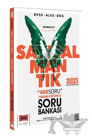 2025 KPSS ALES DGS Kelebek Serisi Sayısal Mantık Tamamı Çözümlü Soru Bankası – Kolektif – Yargı Yayınevi kitap kapağı