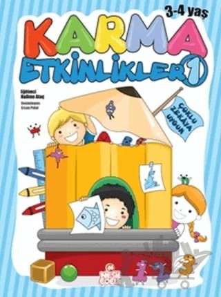 Karma Etkinlikler - 1 – Halime Ataç – Nesil Çocuk Yayınları kitap kapağı