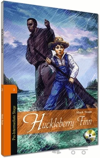 İngilizce Hikaye Huckle Berry Finn - Sesli Dinlemeli – Mark Twaın – Kapadokya Yayınları kitap kapağı