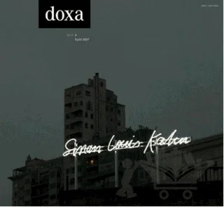 Doxa Sayı: 5 – Norgunk Yayıncılık kitap kapağı