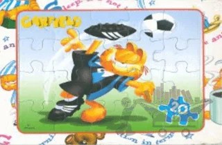 Garfield Puzzle Spor - 20 Parça – Kolektif – Güloğlu Yayıncılık kitap kapağı