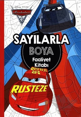 Arabalar 3 Sayılarla Boya Faaliyet Kitabı – Kolektif – Doğan Egmont Yayıncılık kitap kapağı