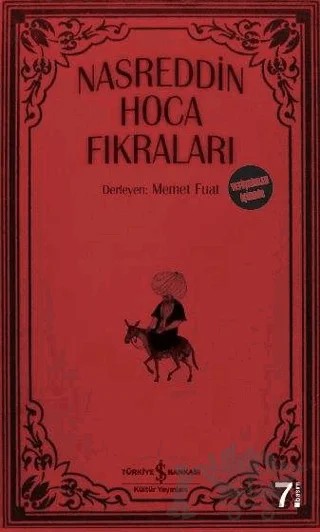 Nasrettin Hoca Fıkraları – Memet Fuat – İş Bankası Kültür Yayınları kitap kapağı
