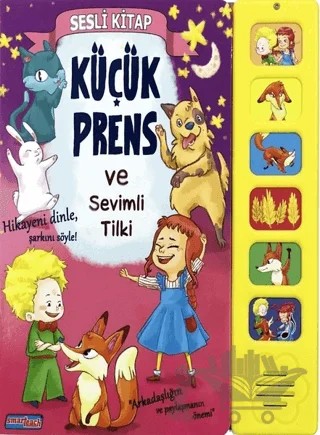 Küçük Prens ve Sevimli Tilki – Antoine de Saint-Exupery – Smarteach kitap kapağı