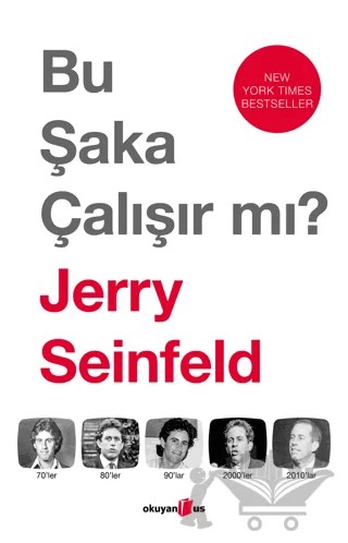 Bu Şaka Çalışır Mı? – Jerry Seinfeld – Okuyan Us Yayınları kitap kapağı