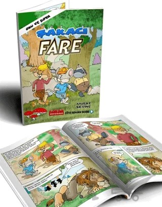 Şakacı Fare – Murat Sevinç – Bordo Ressam kitap kapağı