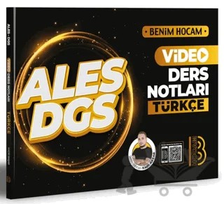 ALES DGS Türkçe Video Ders Notları – Kadir Başar – Benim Hocam Yayınları kitap kapağı