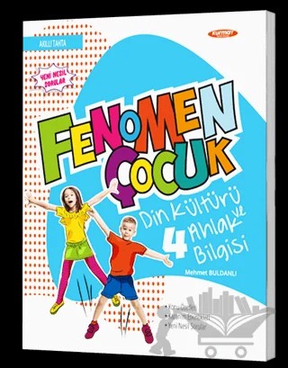Fenomen Çocuk 4. Sınıf Din Kültürü ve Ahlak Bilgisi – Kolektif – Fenomen Yayınları kitap kapağı
